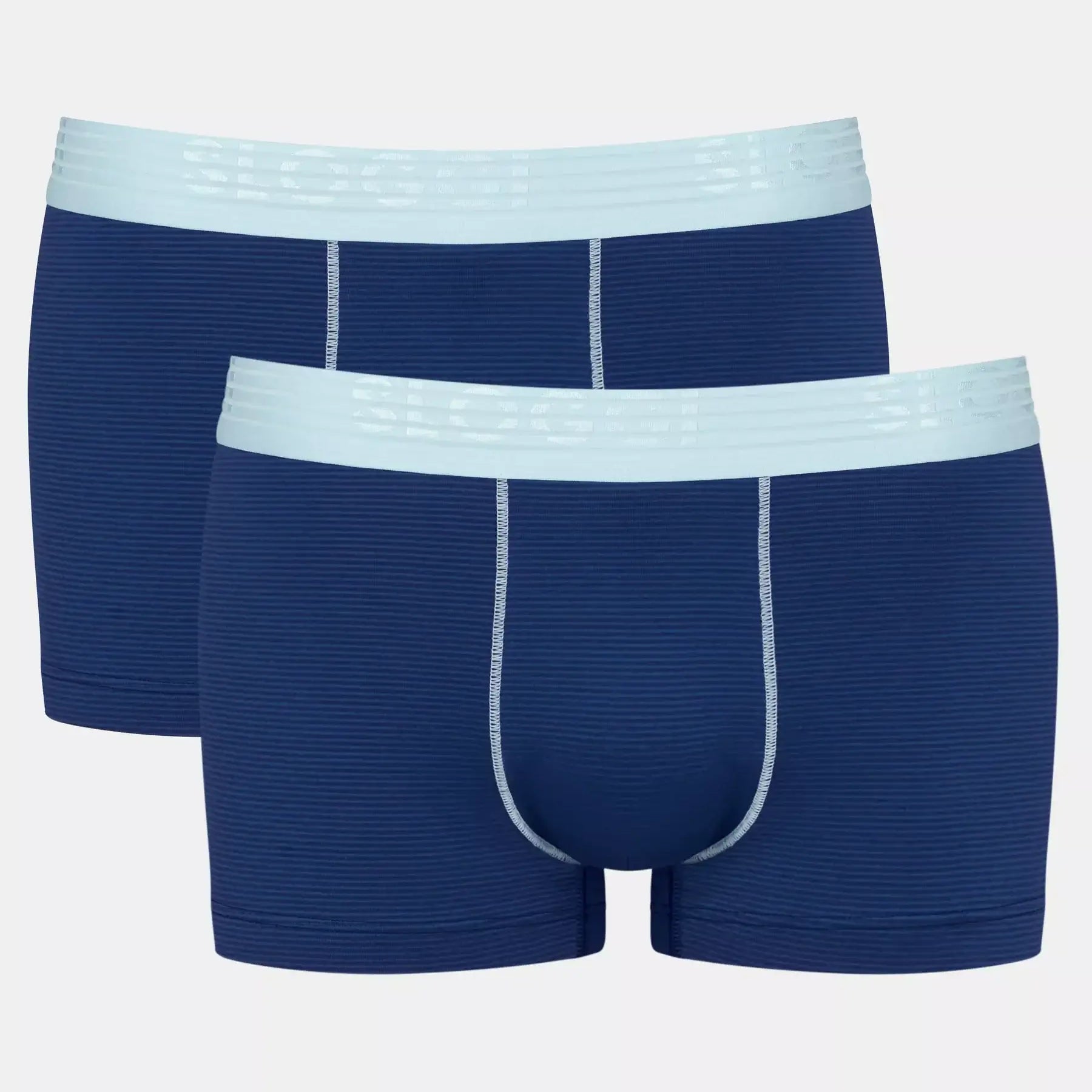Sloggi Men's Ever Cool 2 Pack Trunks / Hipsters - Blue