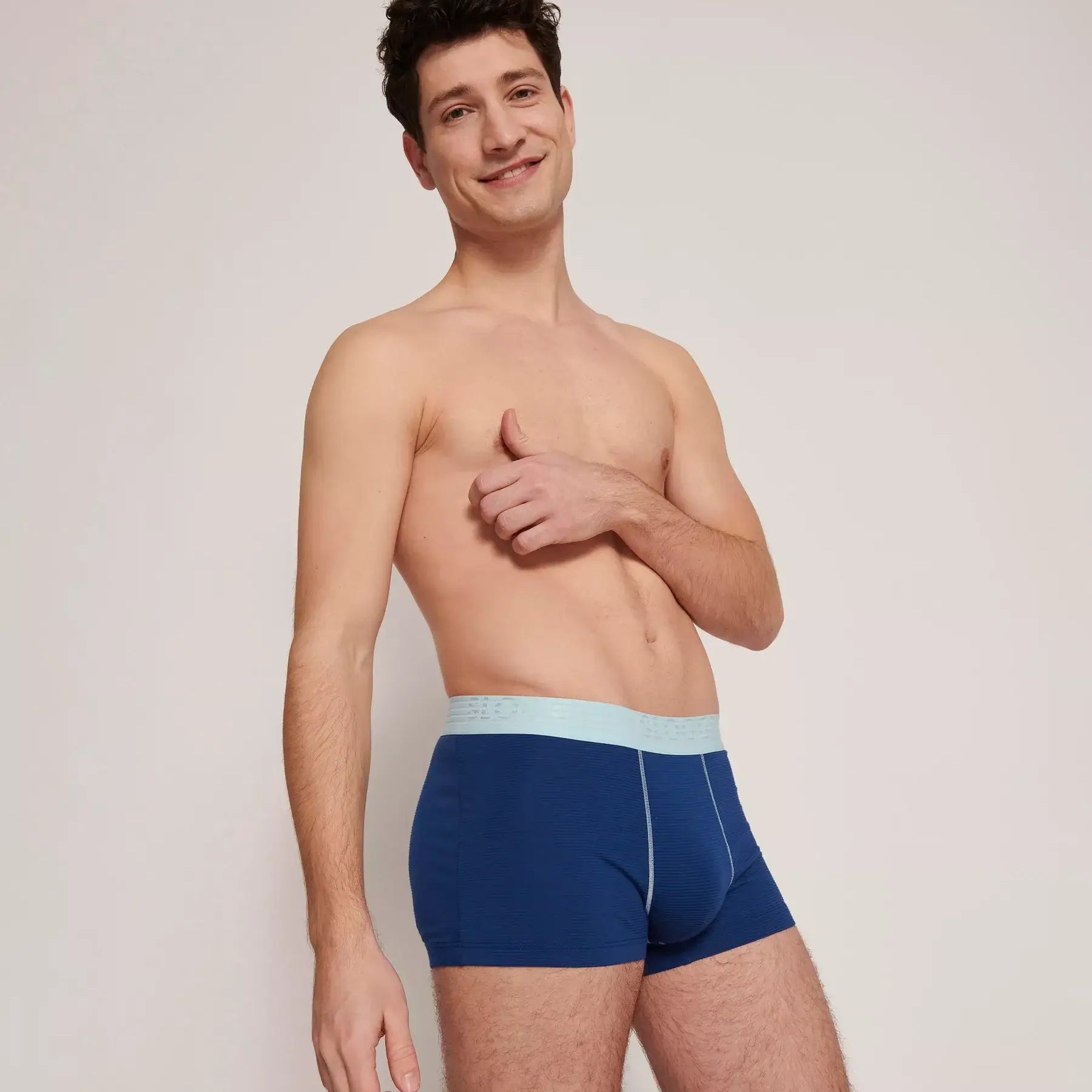 Sloggi Men's Ever Cool 2 Pack Trunks / Hipsters - Blue