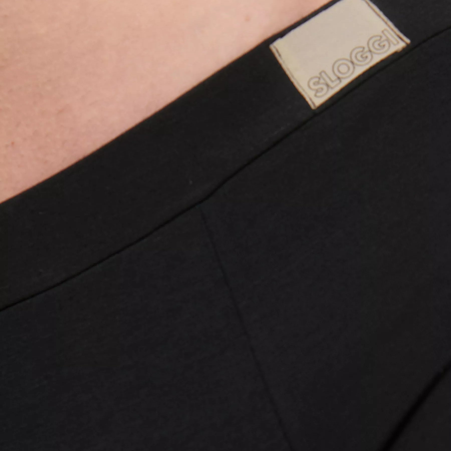 Sloggi Men's 2 Pack Go Natural Trunks - Black Hipsters