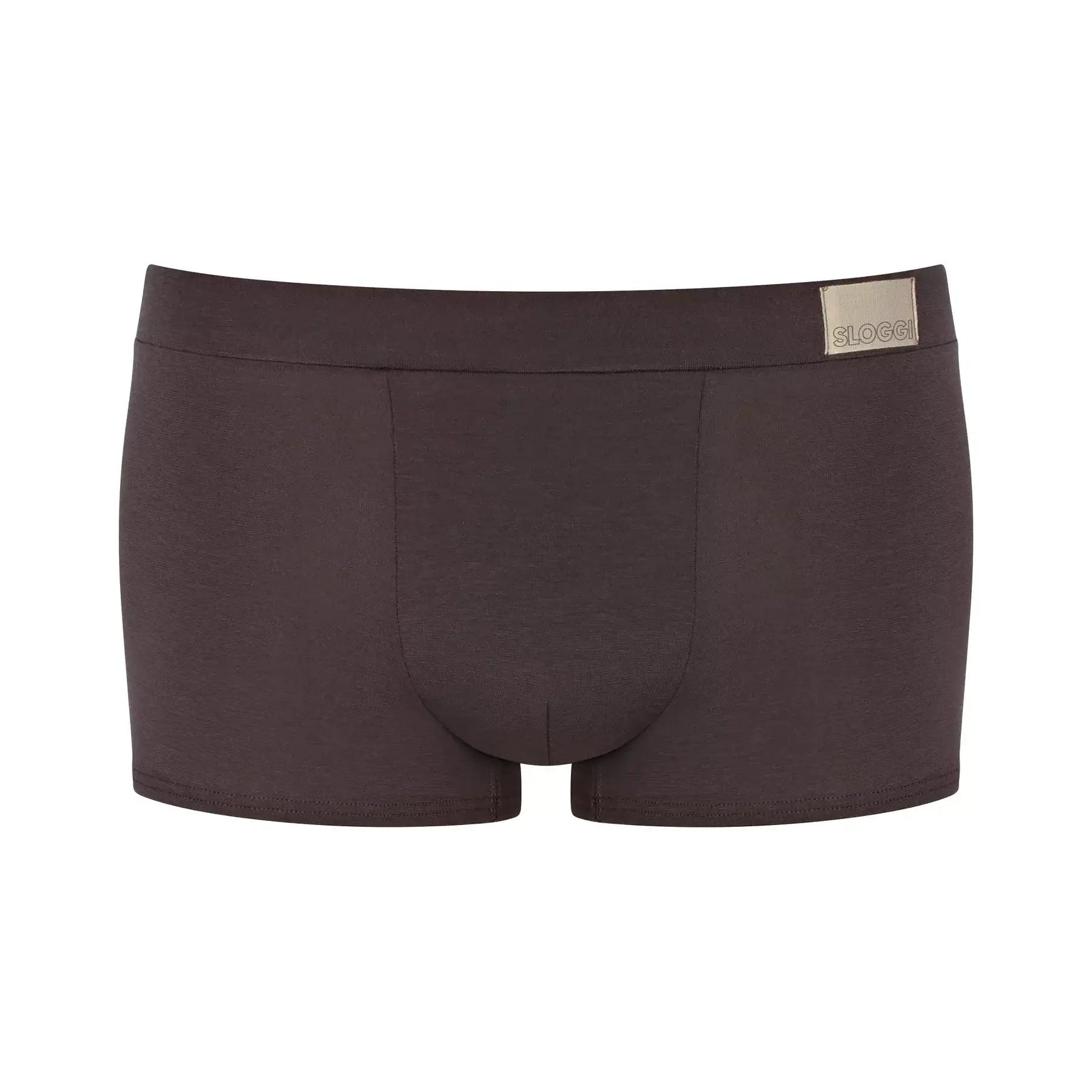 Sloggi Men's 2 Pack Go Natural Trunks - Brown Hipsters