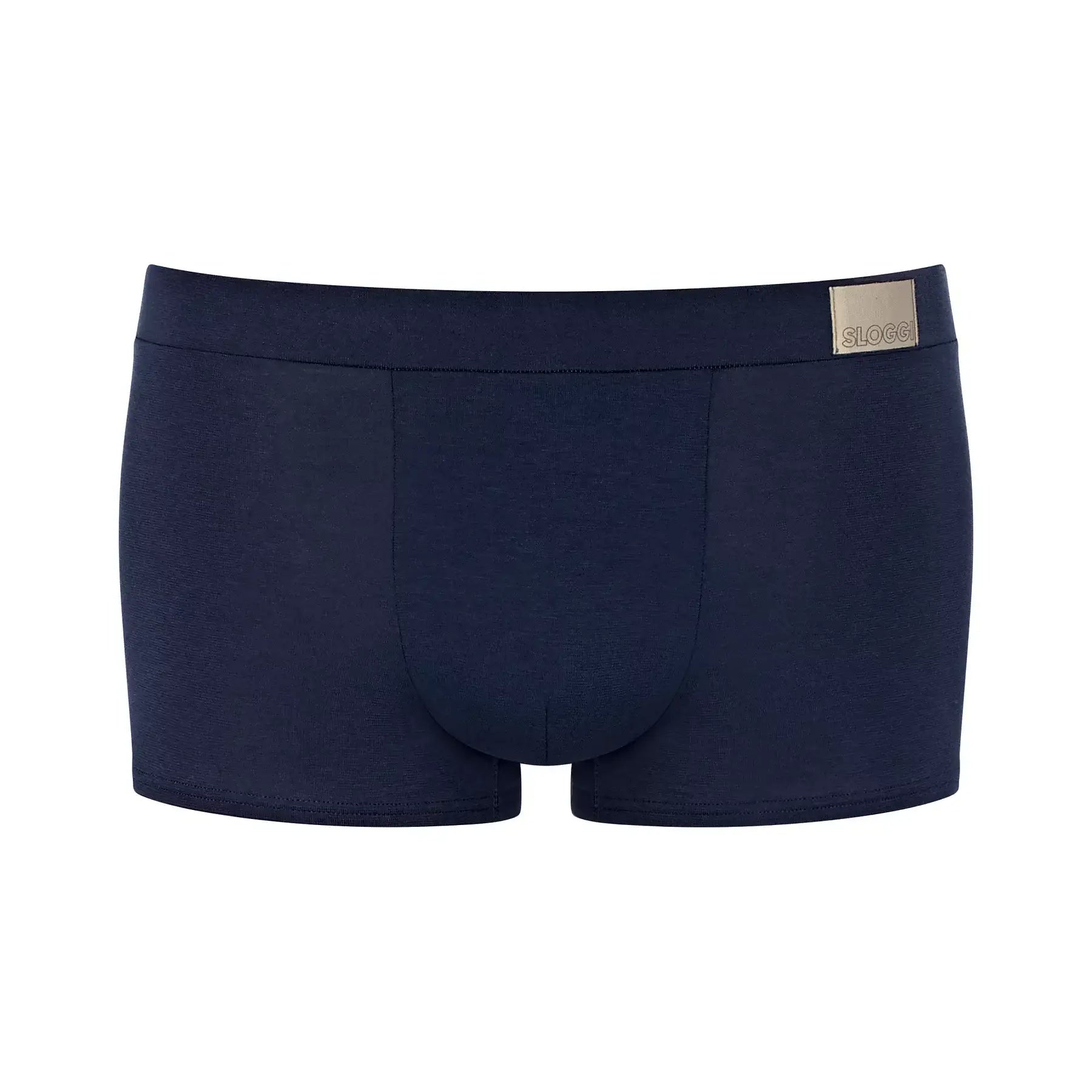 Sloggi Men's 2 Pack Go Natural Trunks - Blue Hipsters