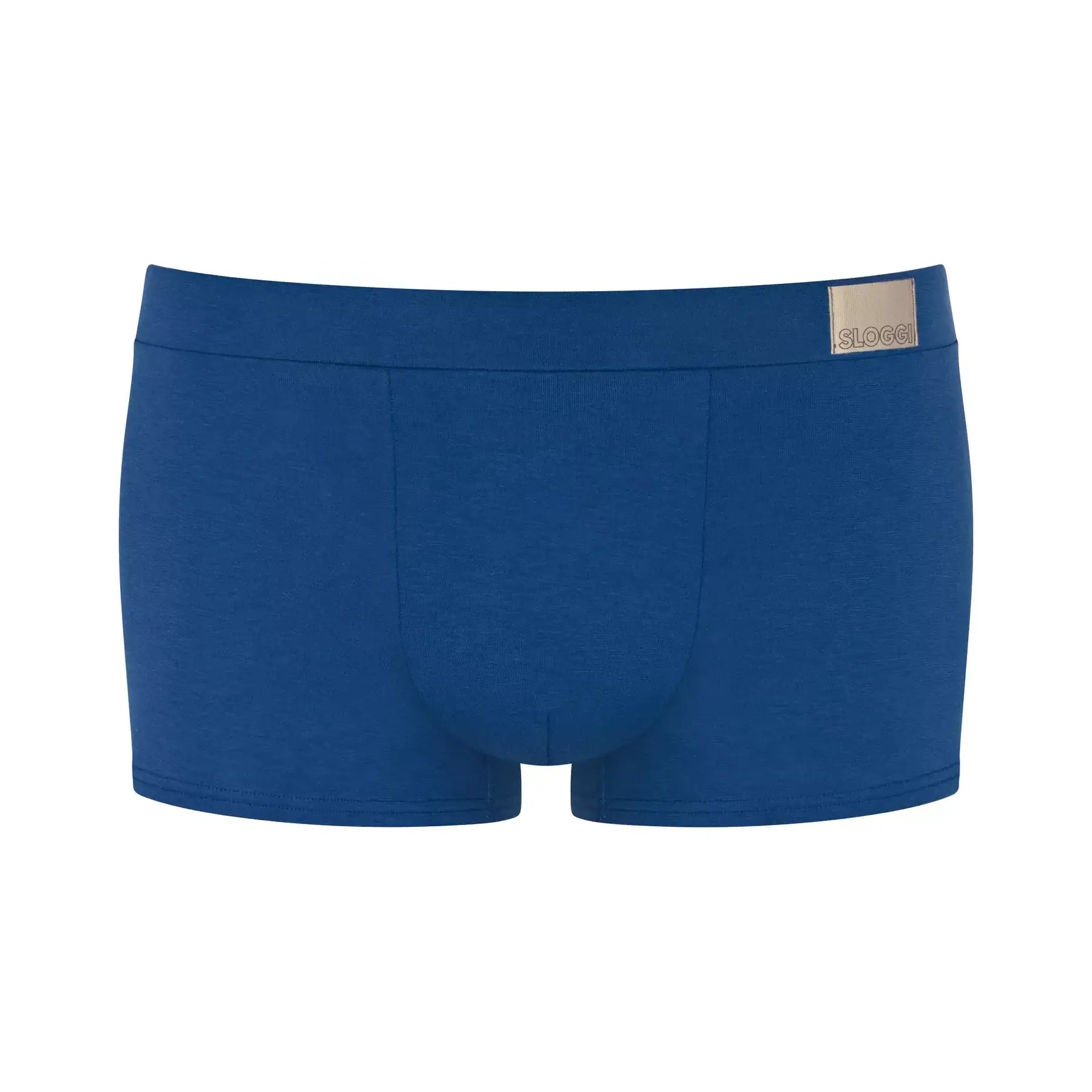 Sloggi Men's 2 Pack Go Natural Trunks - Blue Hipsters