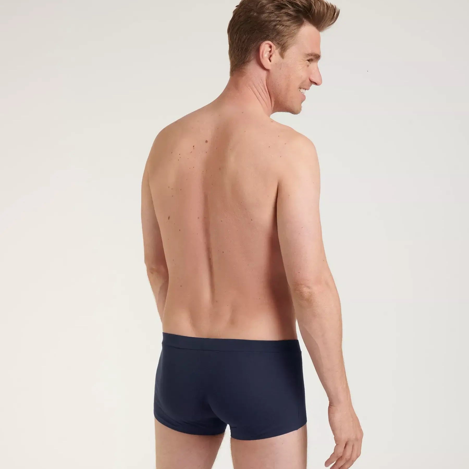 Sloggi Men's 2 Pack Go Natural Trunks - Blue Hipsters