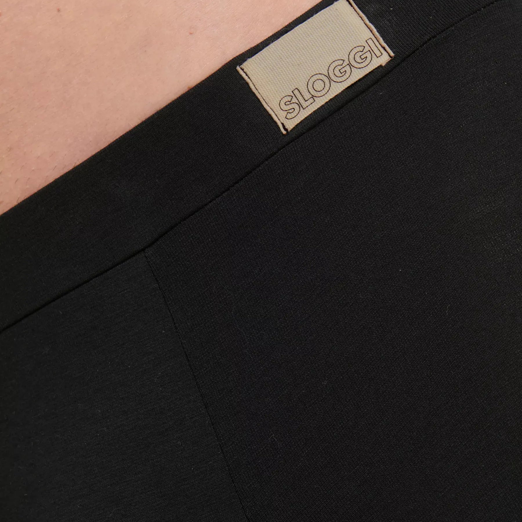 Sloggi Men's 2 Pack Go Natural Boxer Shorts - Black