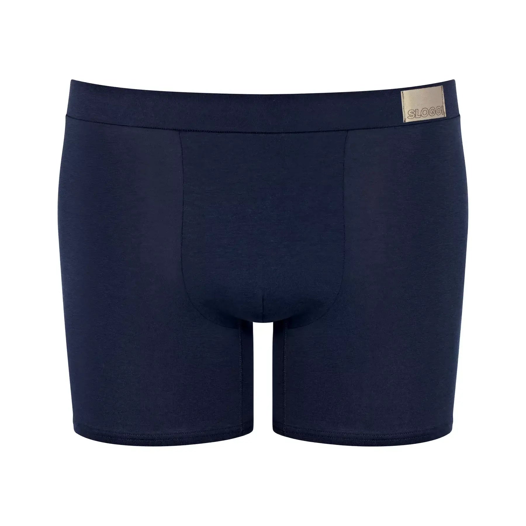 Sloggi Men's 2 Pack Go Natural Boxer Shorts - Blue