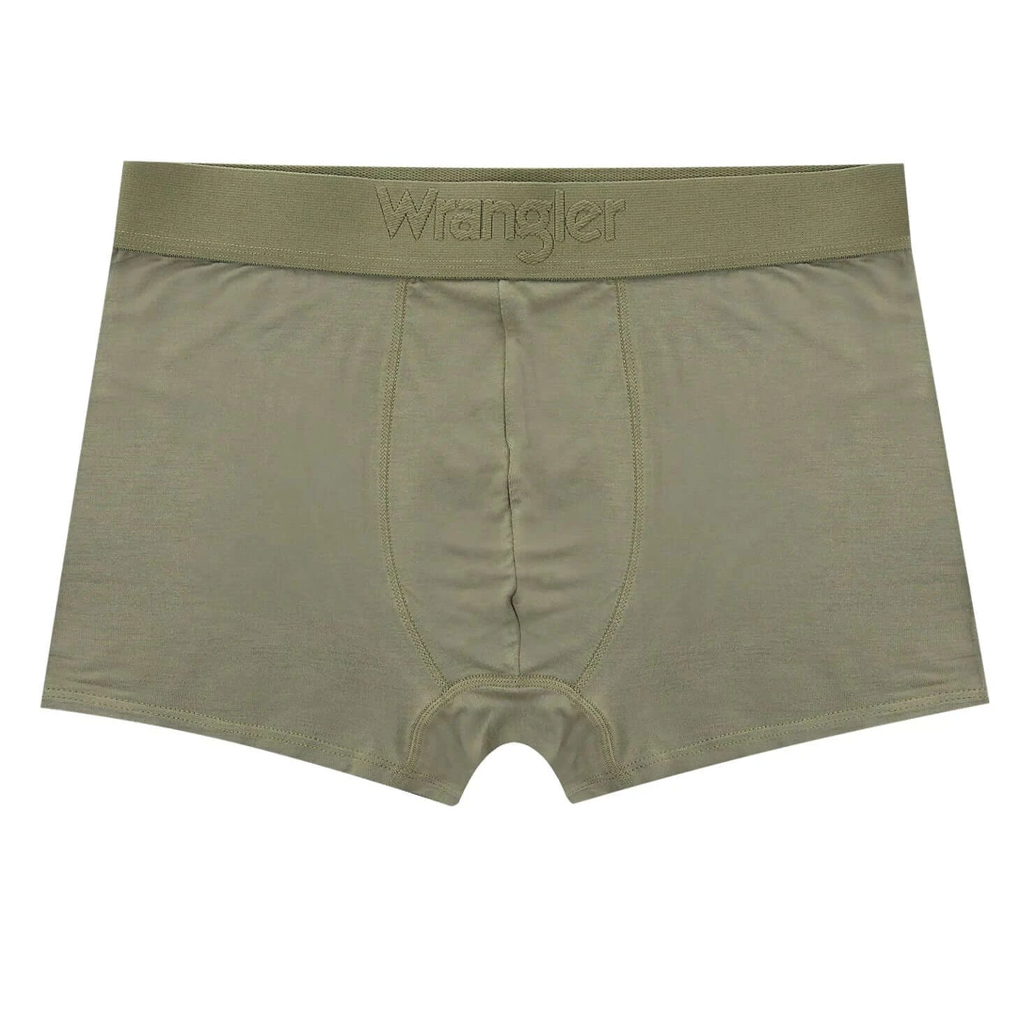 Wrangler Griffin 3 Pack Men’s Trunks – Olive, Denim & Gunmetal | Soft Bamboo Underwear