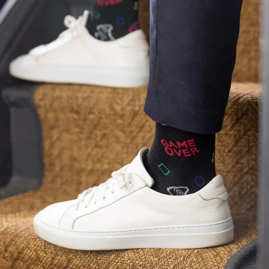 Swole Panda Mens Gamer Bamboo Socks - Size UK ( 7-11 )