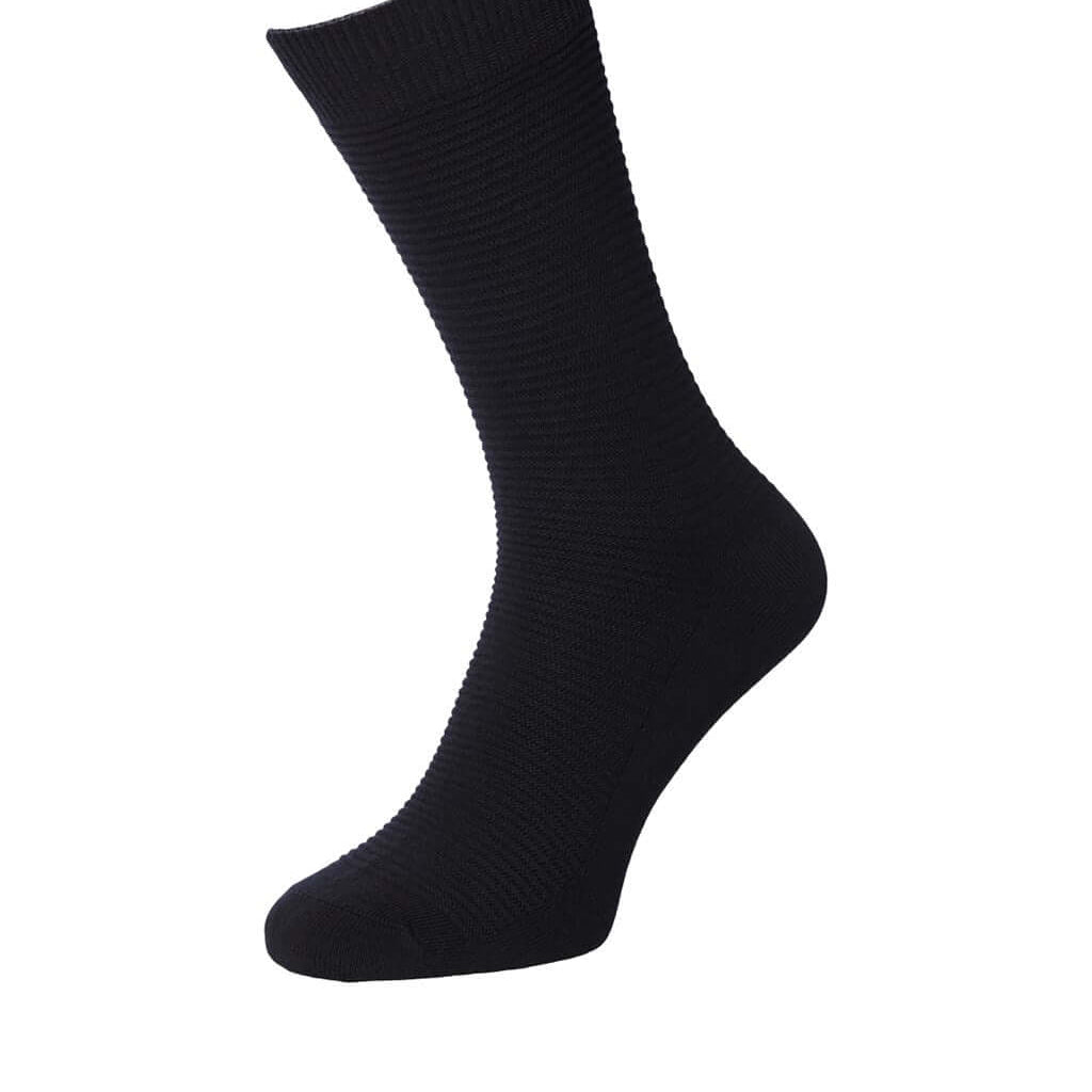 Jack & Jones 3 Pack Cotton Crew Socks Fipo - Black (7-11)
