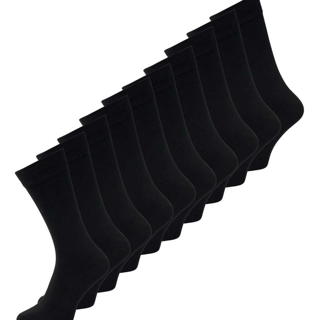 Jack & Jones JacJens 10 Pack Cotton Rich Socks - One Size (7-11)