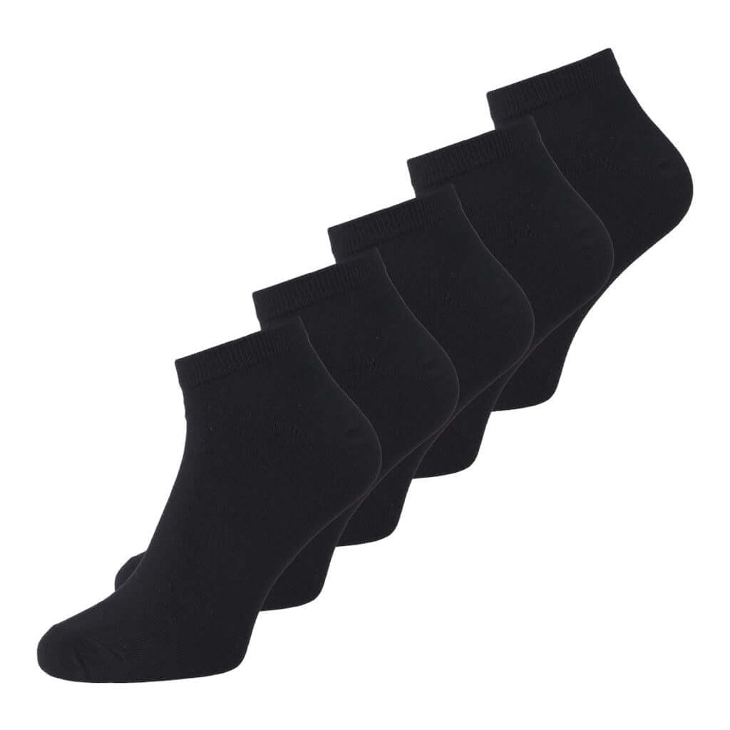 Jack & Jones Bamboo Short Ankle Socks 5 Pack - One Size (7-11)