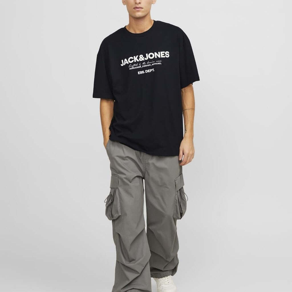 Jack & Jones 1 Pack JJGALE Crew Neck 100% Cotton T-Shirt