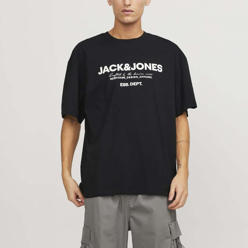 Jack & Jones 1 Pack JJGALE Crew Neck 100% Cotton T-Shirt