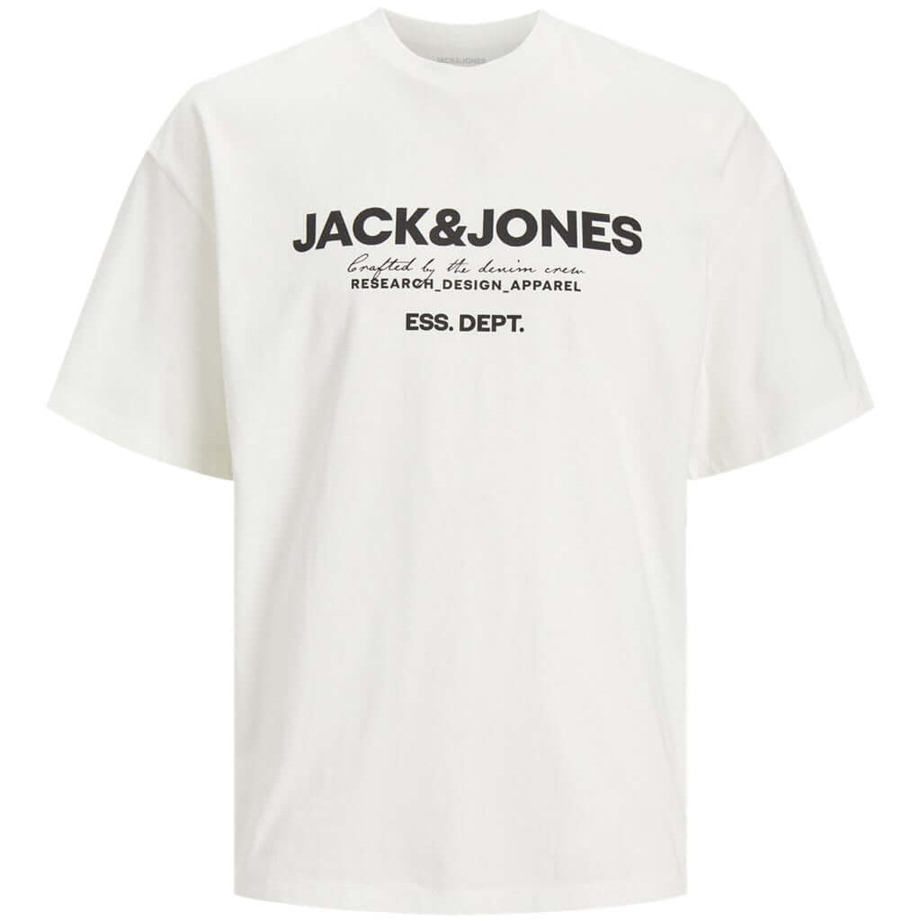 Jack & Jones 1 Pack JJGALE Crew Neck 100% Cotton T-Shirt