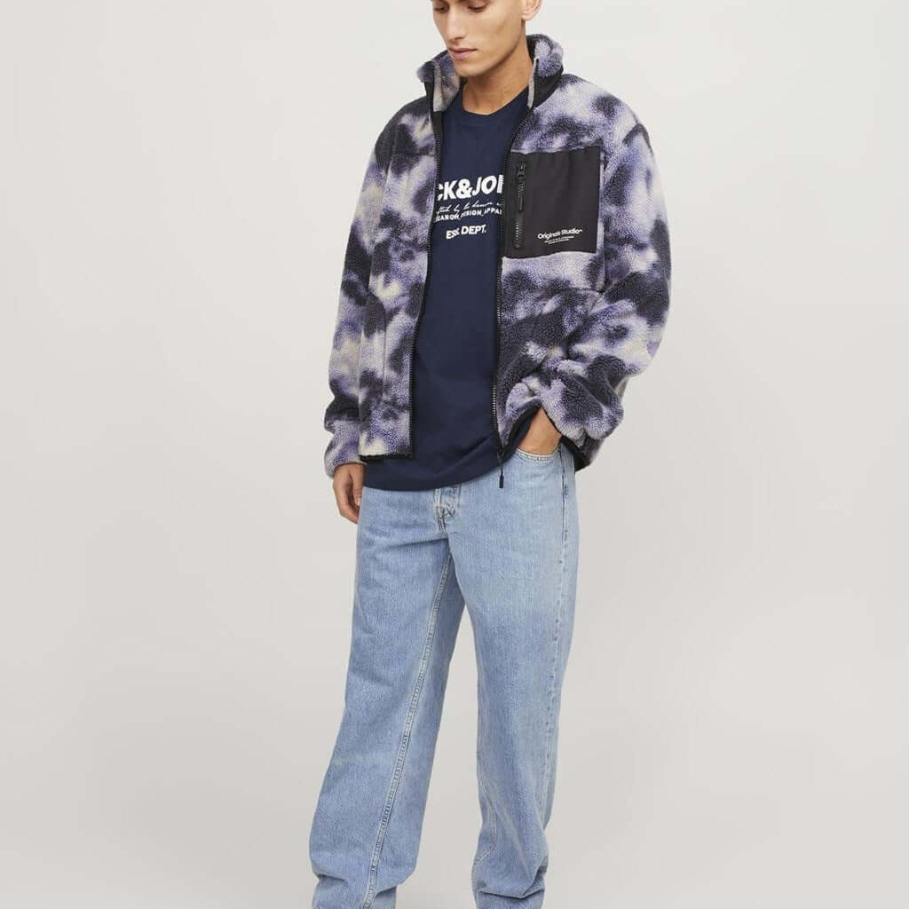 Jack & Jones 1 Pack JJGALE Crew Neck 100% Cotton T-Shirt