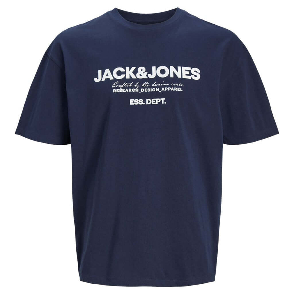 Jack & Jones 1 Pack JJGALE Crew Neck 100% Cotton T-Shirt