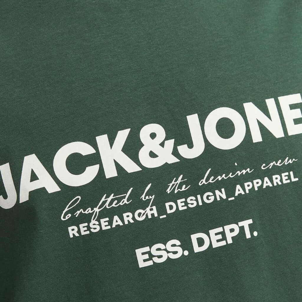 Jack & Jones 1 Pack JJGALE Crew Neck 100% Cotton T-Shirt