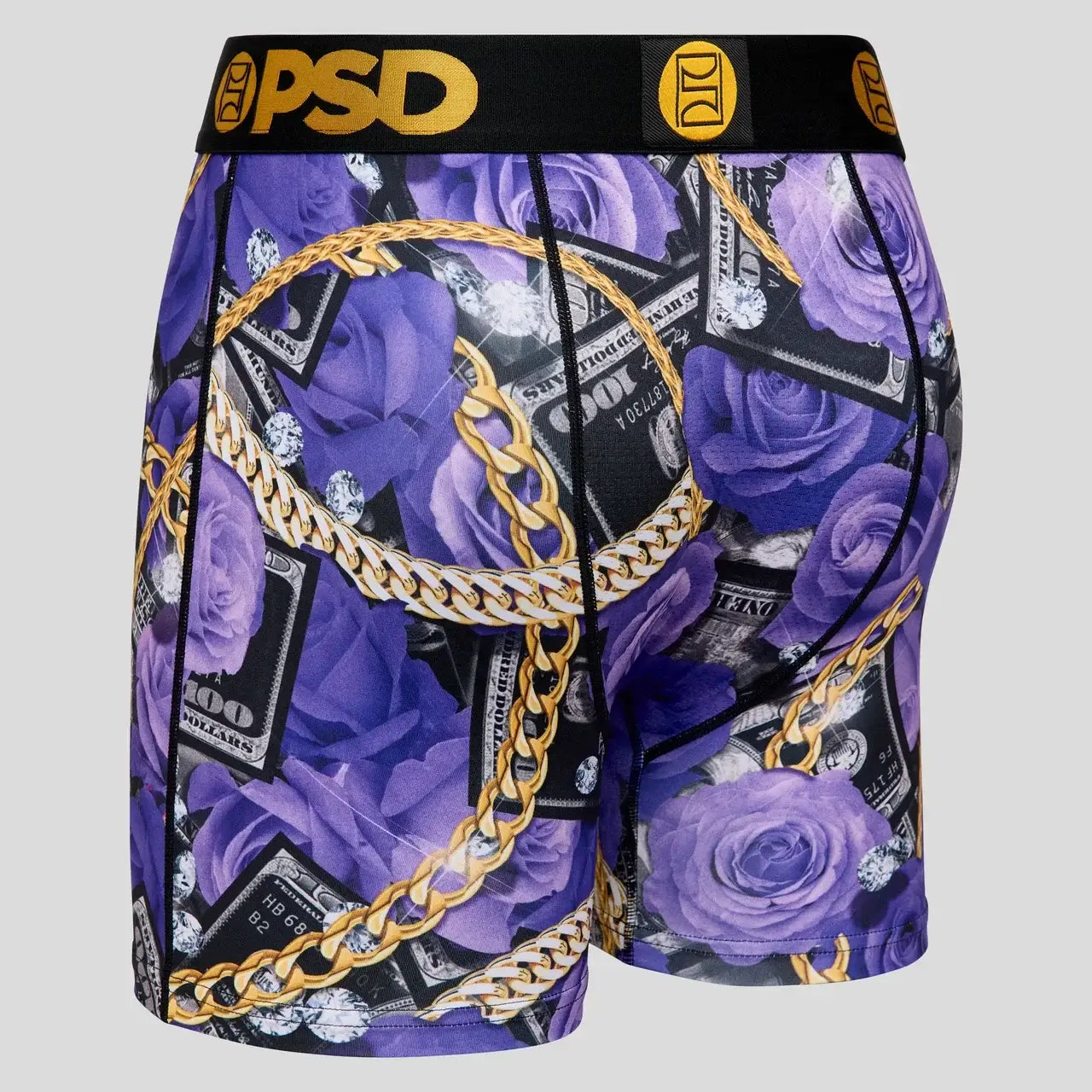 PSD Men's 5" Boxer Briefs - Rich Roses