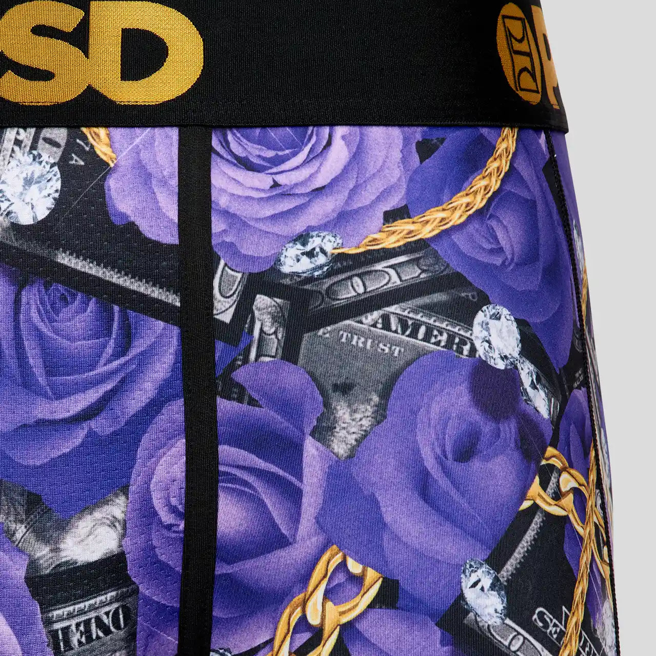 PSD Men's 5" Boxer Briefs - Rich Roses