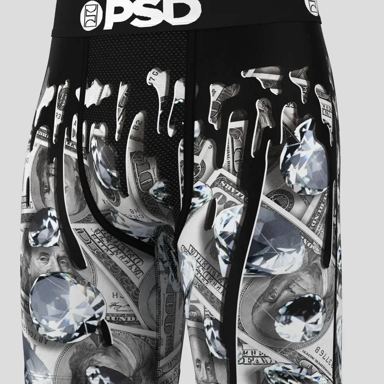 PSD Cash Drip 7" Boxer Briefs Breathable MicroMesh Stretch Fit