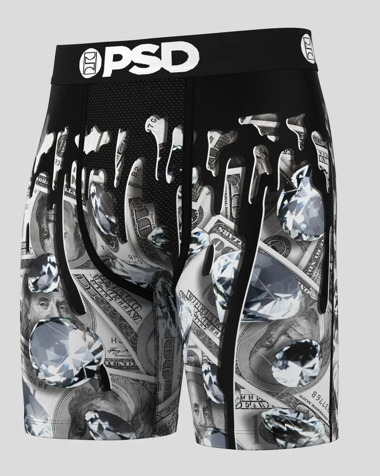 PSD Cash Drip 7" Boxer Briefs Breathable MicroMesh Stretch Fit