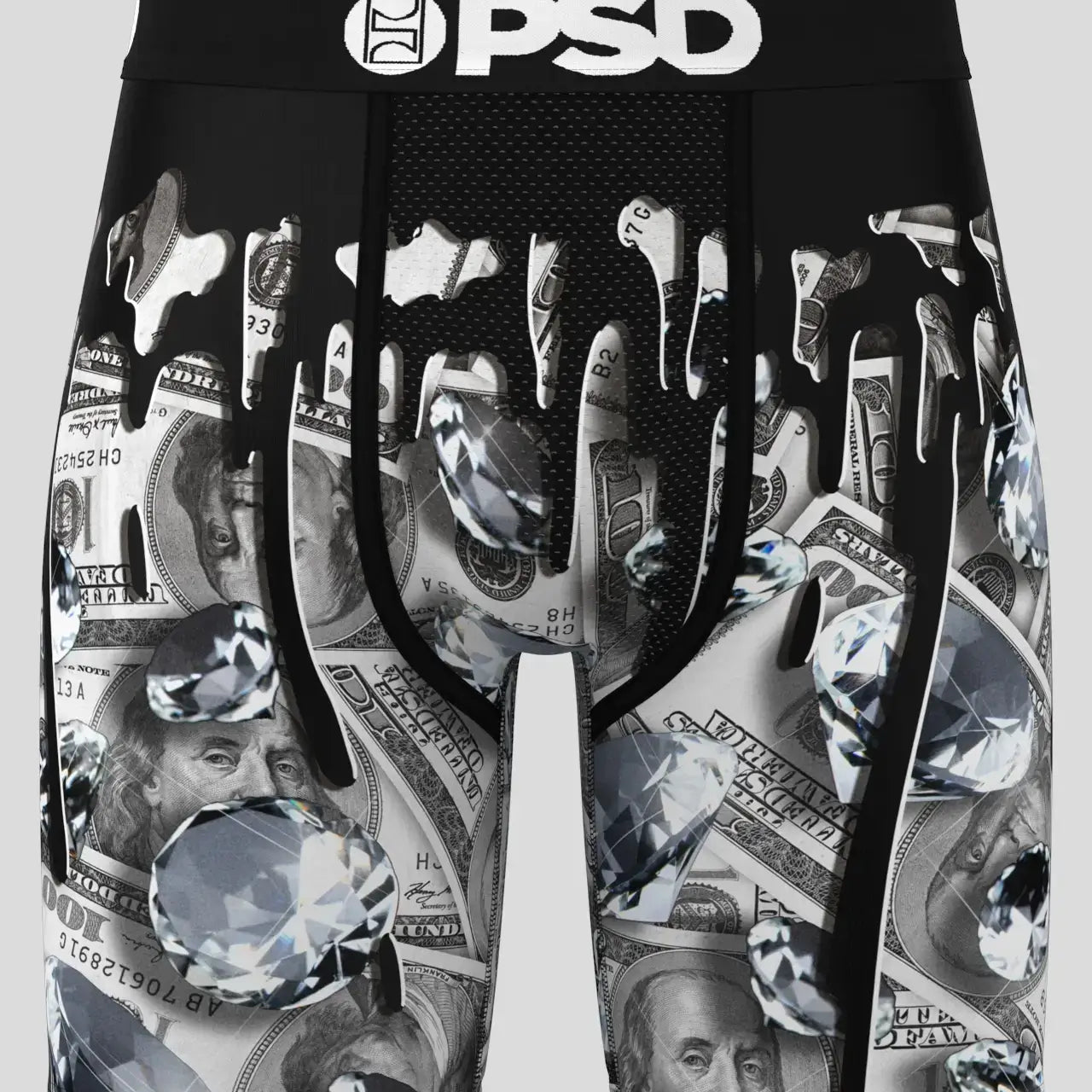 PSD Cash Drip 7" Boxer Briefs Breathable MicroMesh Stretch Fit