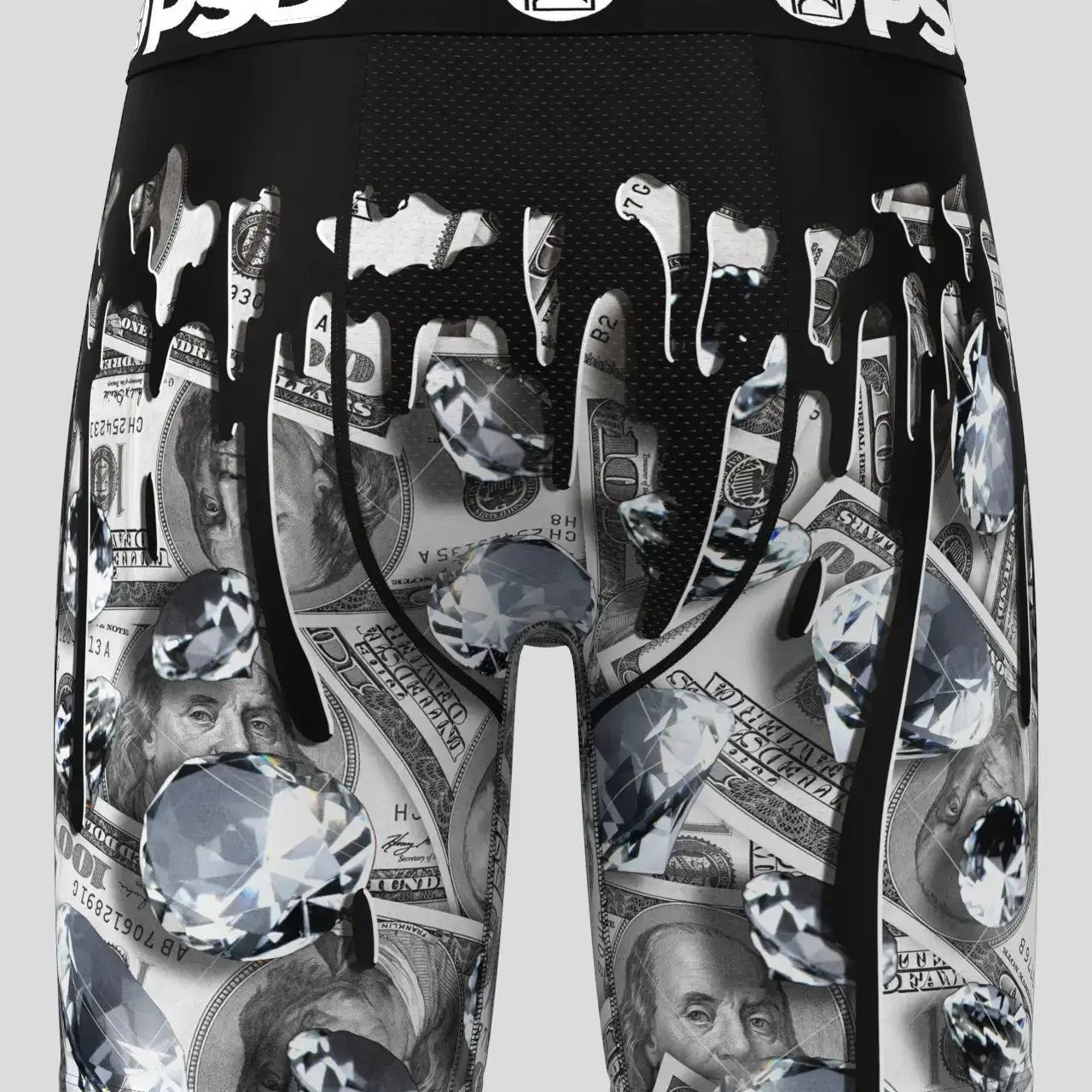 PSD Cash Drip 7" Boxer Briefs Breathable MicroMesh Stretch Fit