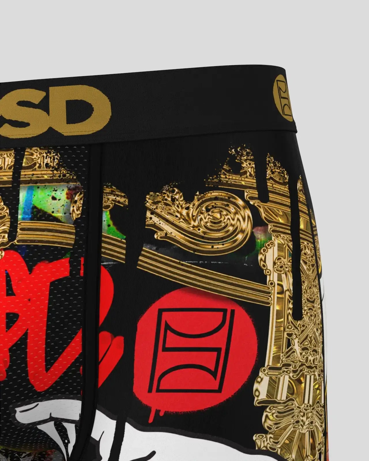 PSD Finger Drip 7" Boxer Briefs Breathable MicroMesh Stretch Fit