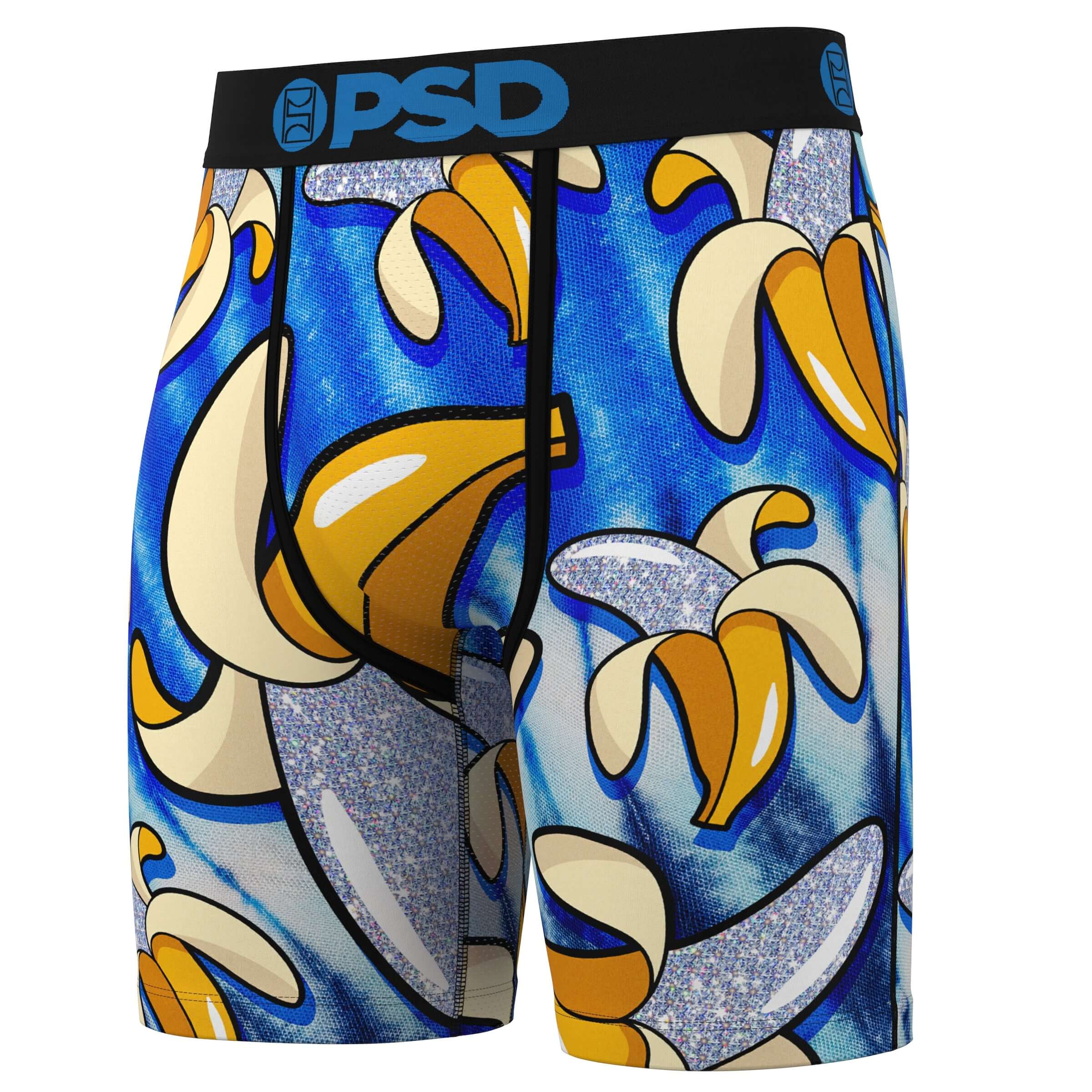 PSD Men's Blingnana 7" Boxer Briefs - Blue