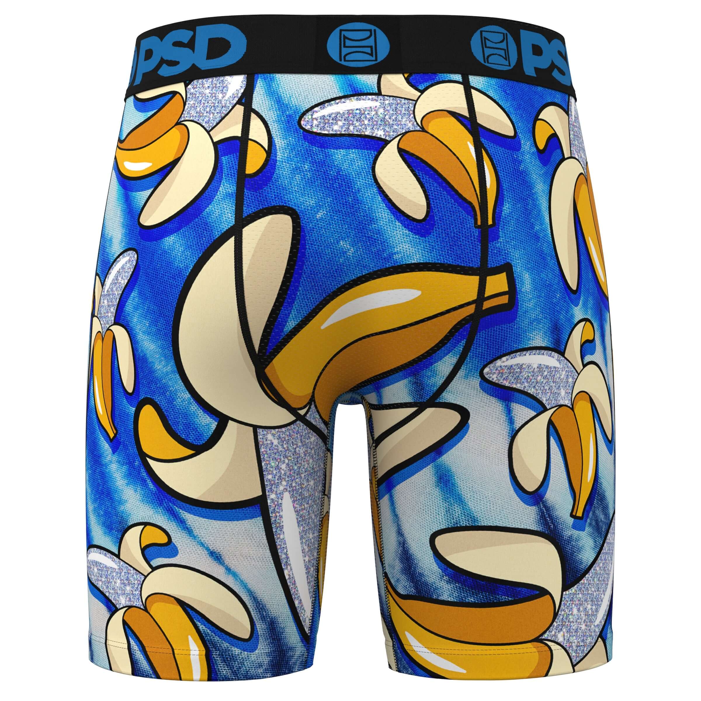 PSD Men's Blingnana 7" Boxer Briefs - Blue