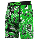 PSD Lucky Paisley 7" Boxer Briefs Breathable MicroMesh Stretch Fit
