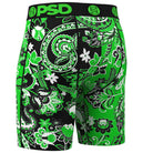 PSD Lucky Paisley 7" Boxer Briefs Breathable MicroMesh Stretch Fit