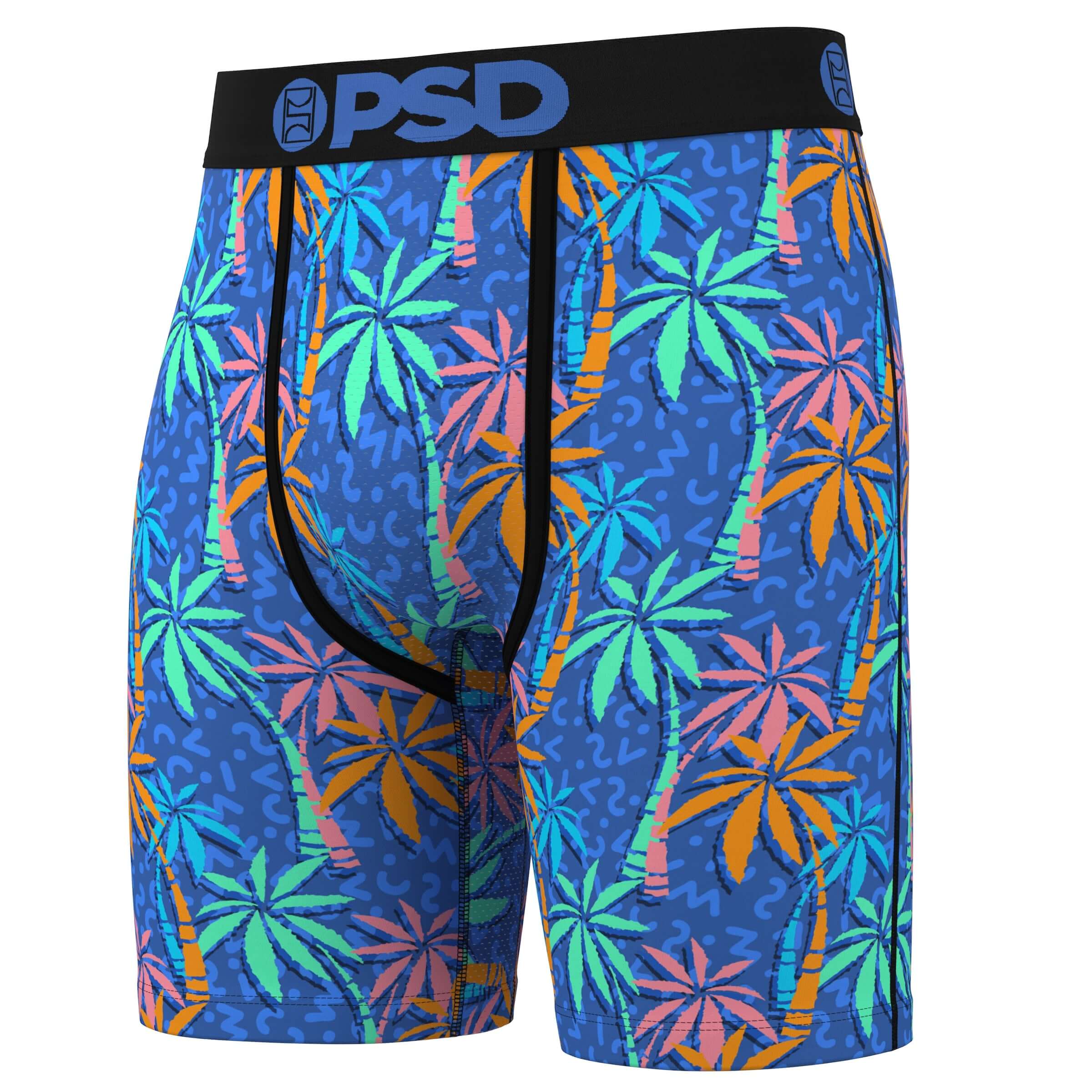 PSD Men's 3 Pack 7" Boxer Briefs - Island Vibes