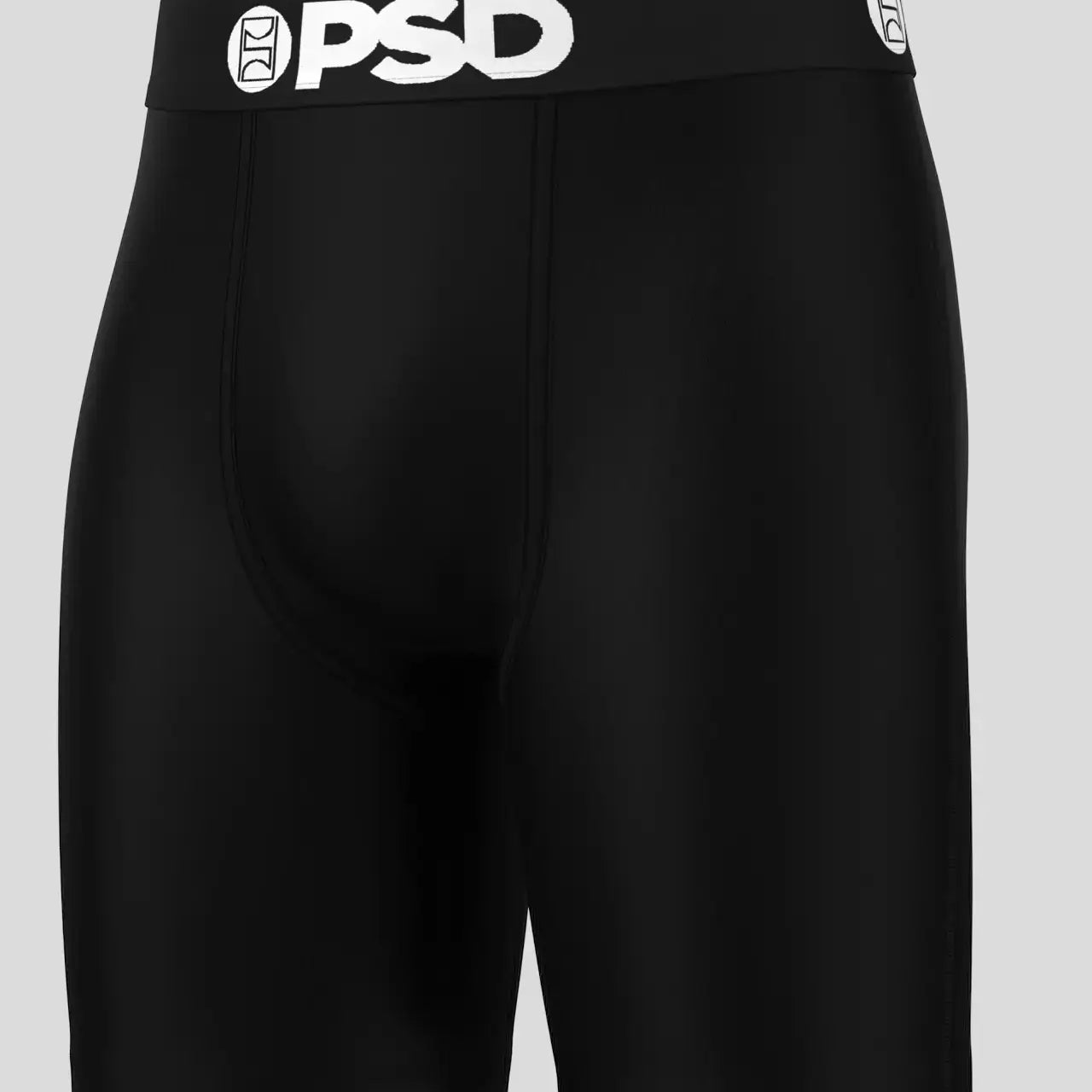 PSD 7" Boxer Briefs Solids 3 Pack – Sea Core Cotton Stretch (Black, Grey, Sea Green)