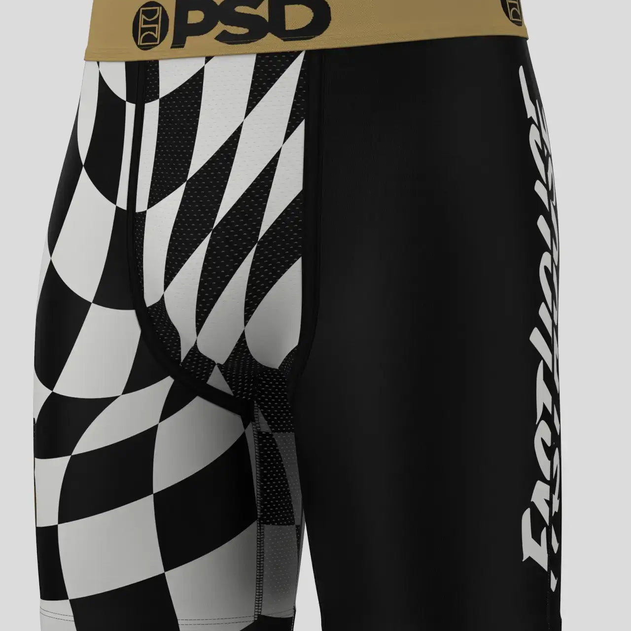 PSD Fasthouse - Speed Check 7" Boxer Briefs Breathable MicroMesh Pouch