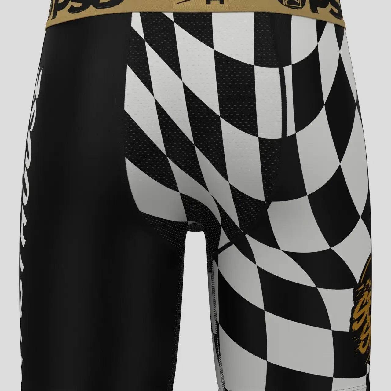 PSD Fasthouse - Speed Check 7" Boxer Briefs Breathable MicroMesh Pouch