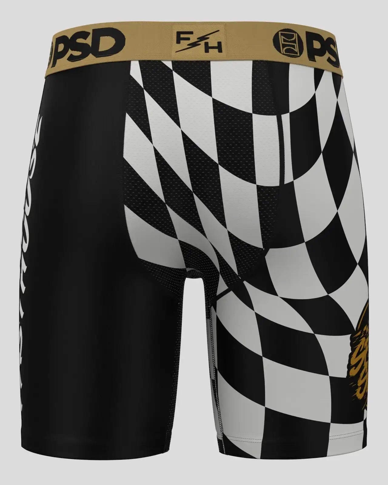PSD Fasthouse - Speed Check 7" Boxer Briefs Breathable MicroMesh Pouch