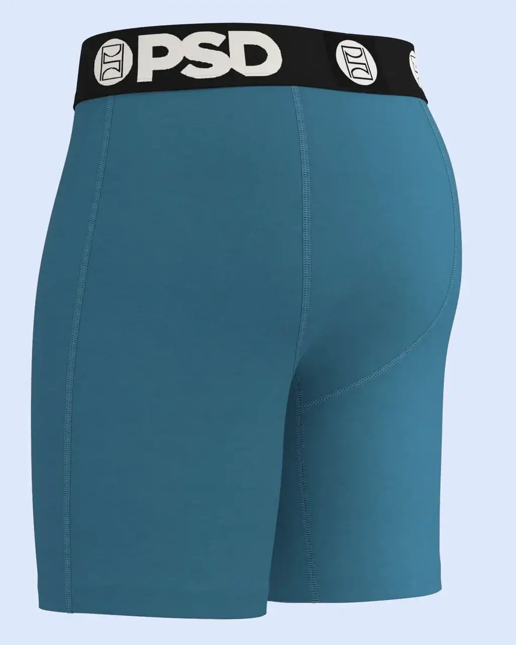 PSD Luxe Modal 7" Boxer Briefs – Teal Solid, Soft Breathable Comfort Fit