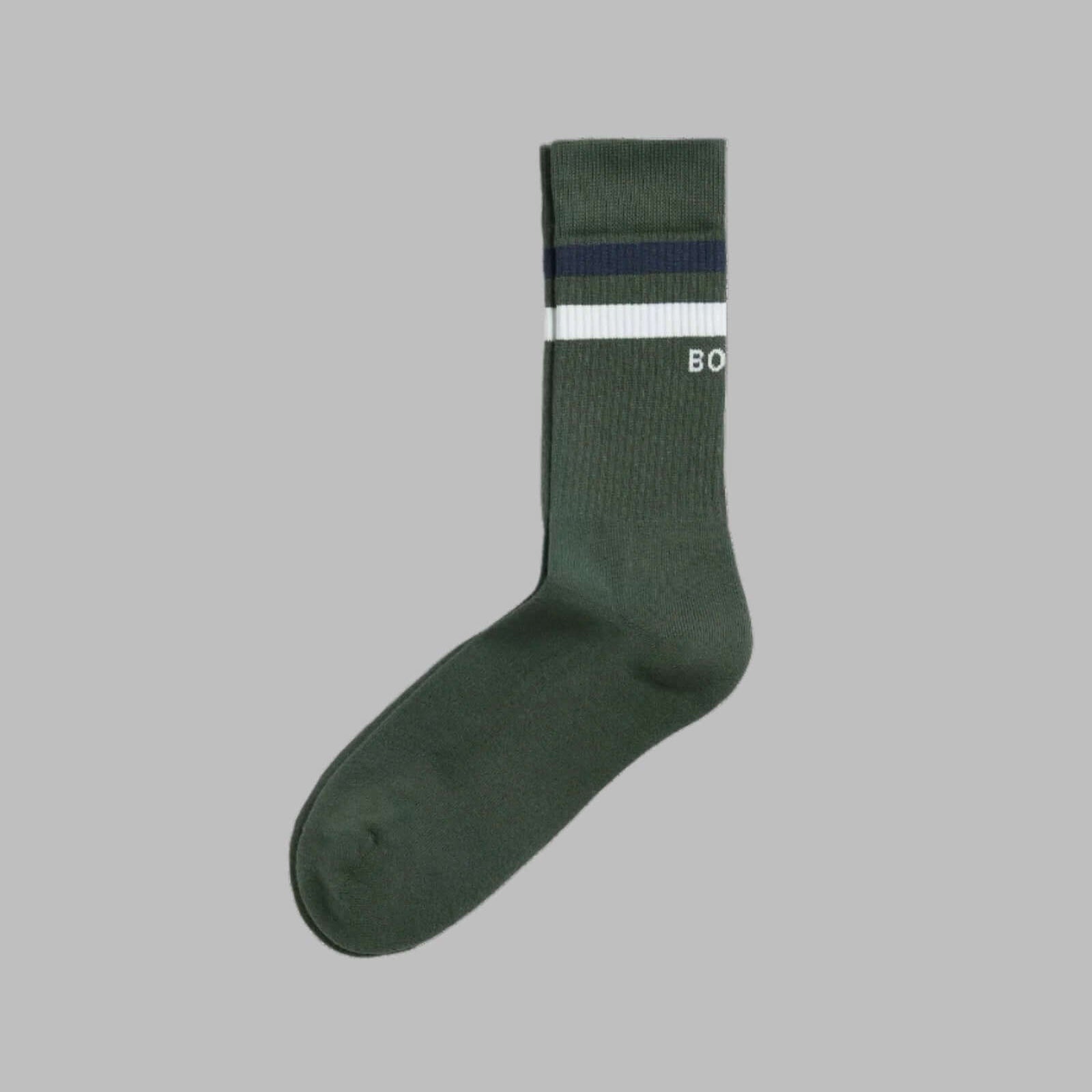 Bjorn Borg Core Crew Socks 3-pack - Night Sky/Green/White