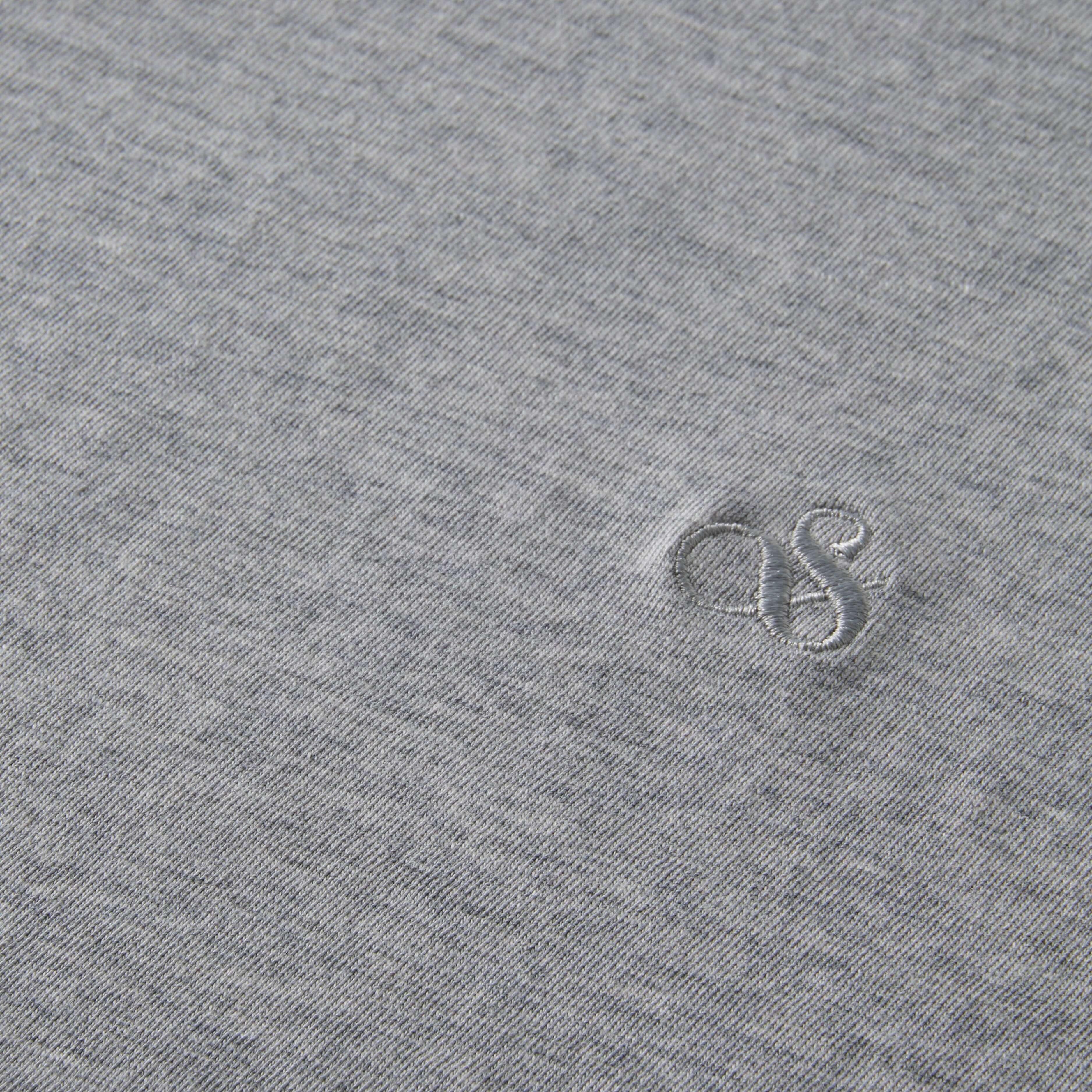 Scotch & Soda CORE Logo T-Shirt in Grey – 100% Cotton, Crewneck, Short Sleeve