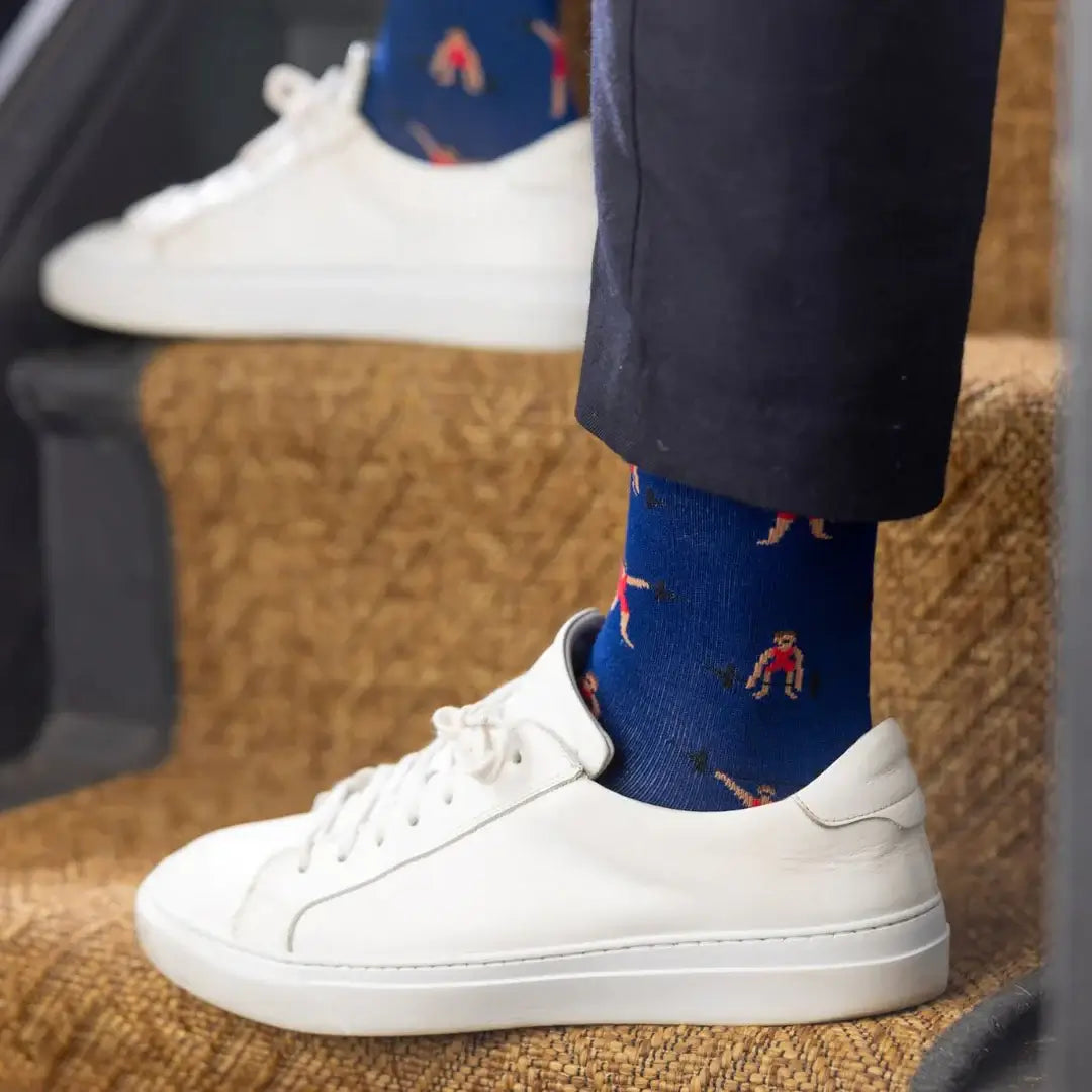 Swole Panda Weight Lifter Bamboo Socks - UK ( 7-11 )