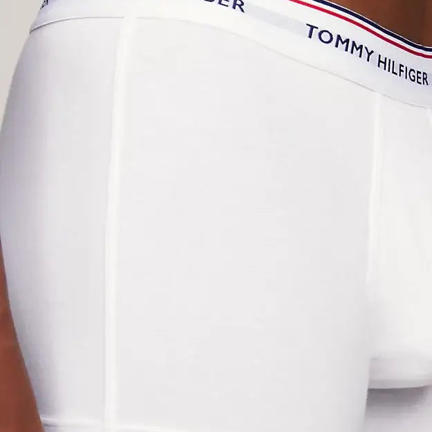 Tommy Hilfiger 3 Pack Premium Essentials Trunks - Black/White/Grey
