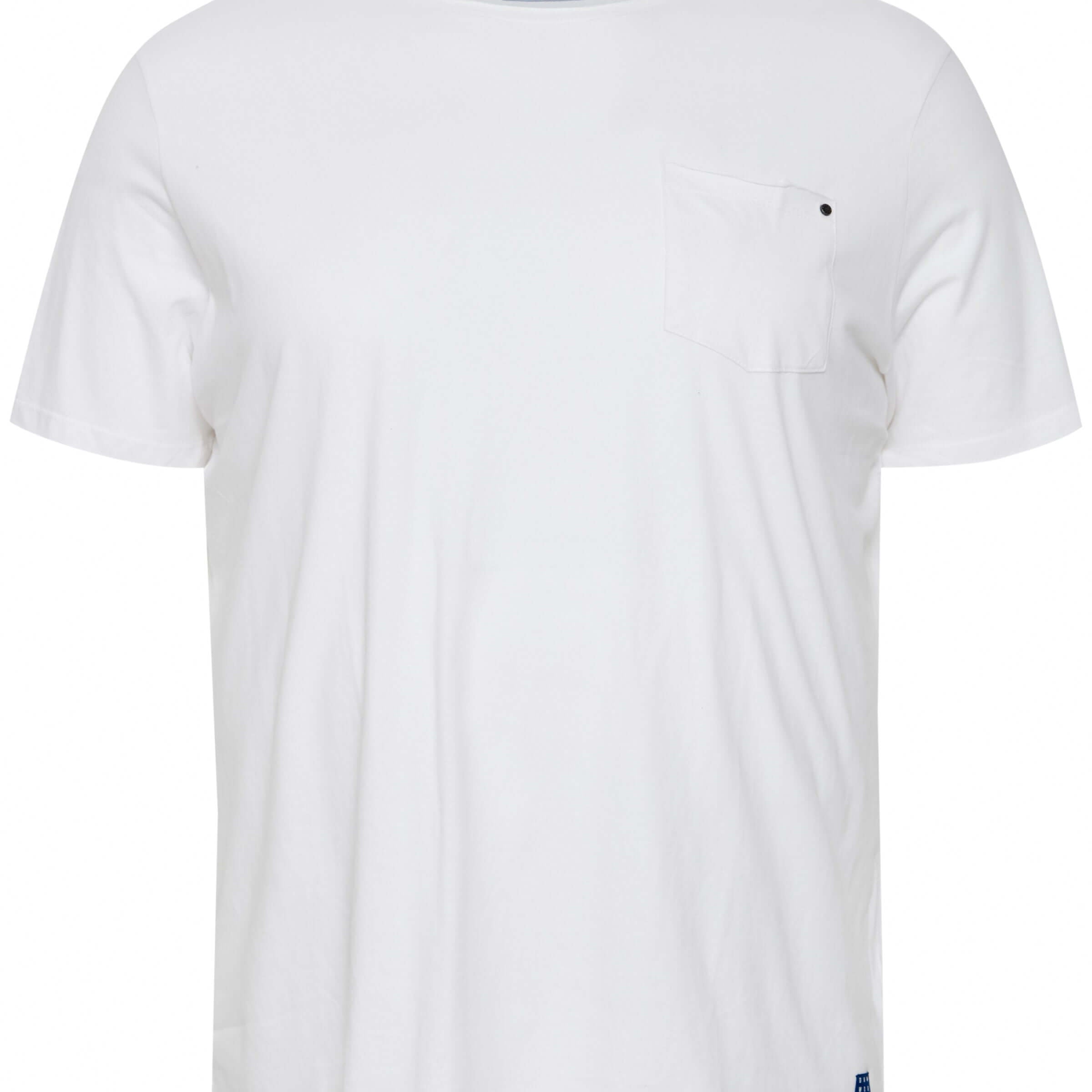 Blend BHNoel T-Shirts with Chest Pocket - 100% Cotton Jersey