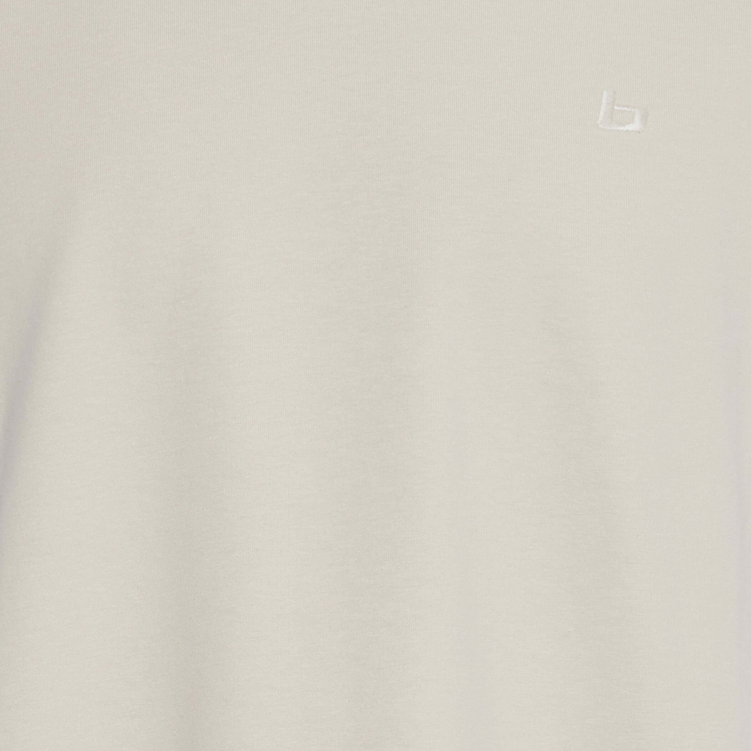 Blend BHDINTON Logo Tee - Crew Neck, Oyster Grey