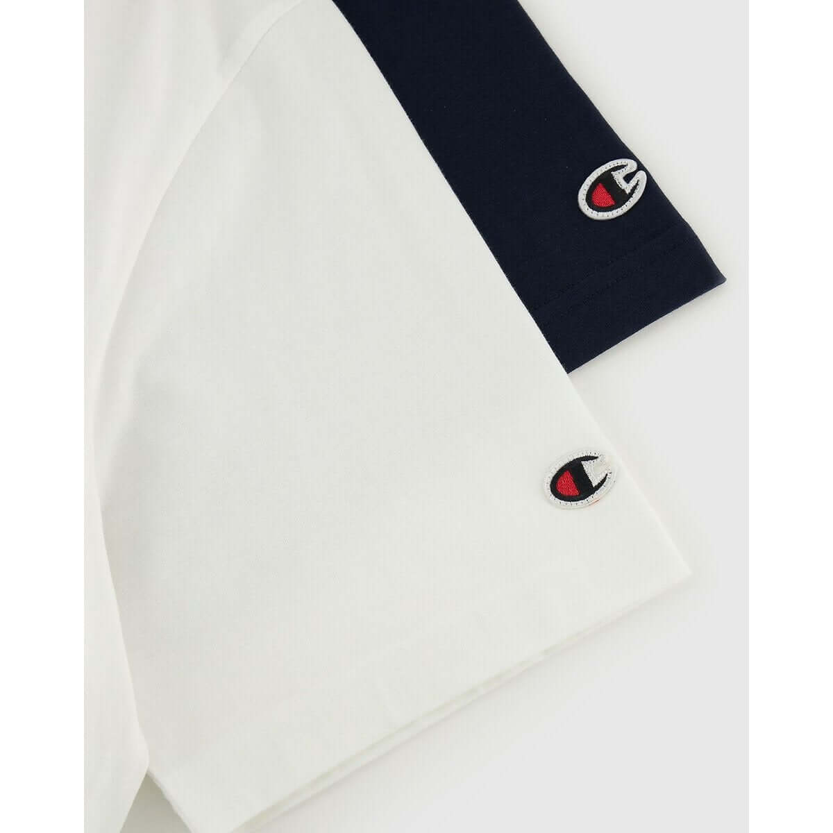 Champion Pack of 2 T-Shirts with Short Sleeves - White/Navy