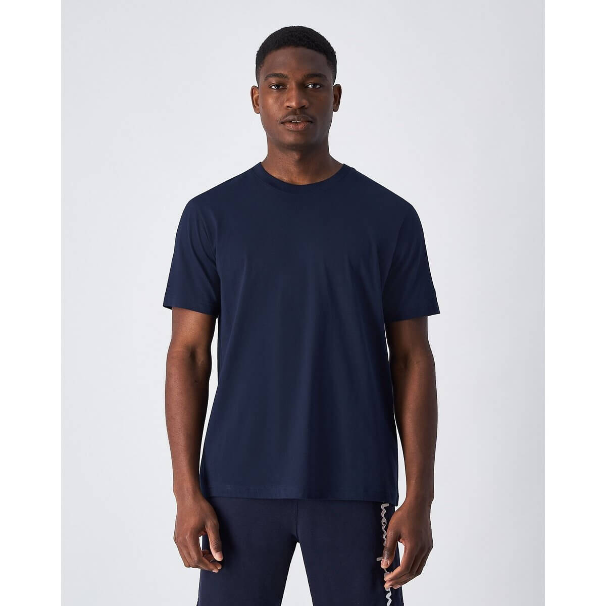 Champion Pack of 2 T-Shirts with Short Sleeves - White/Navy