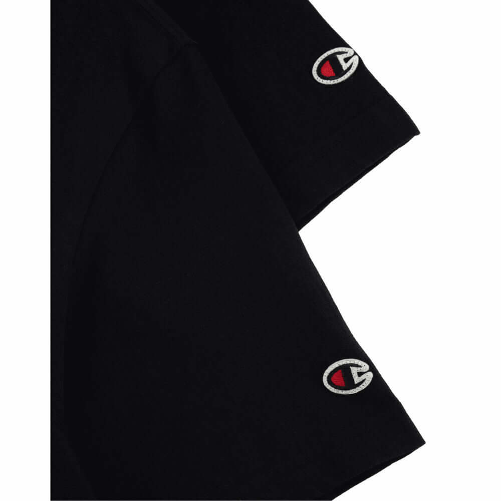 Champion Pack of 2 T-Shirts with Short Sleeves - Black