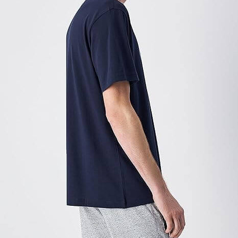 Champion Graphic T-Shirt for Men - 100% Cotton - Navy