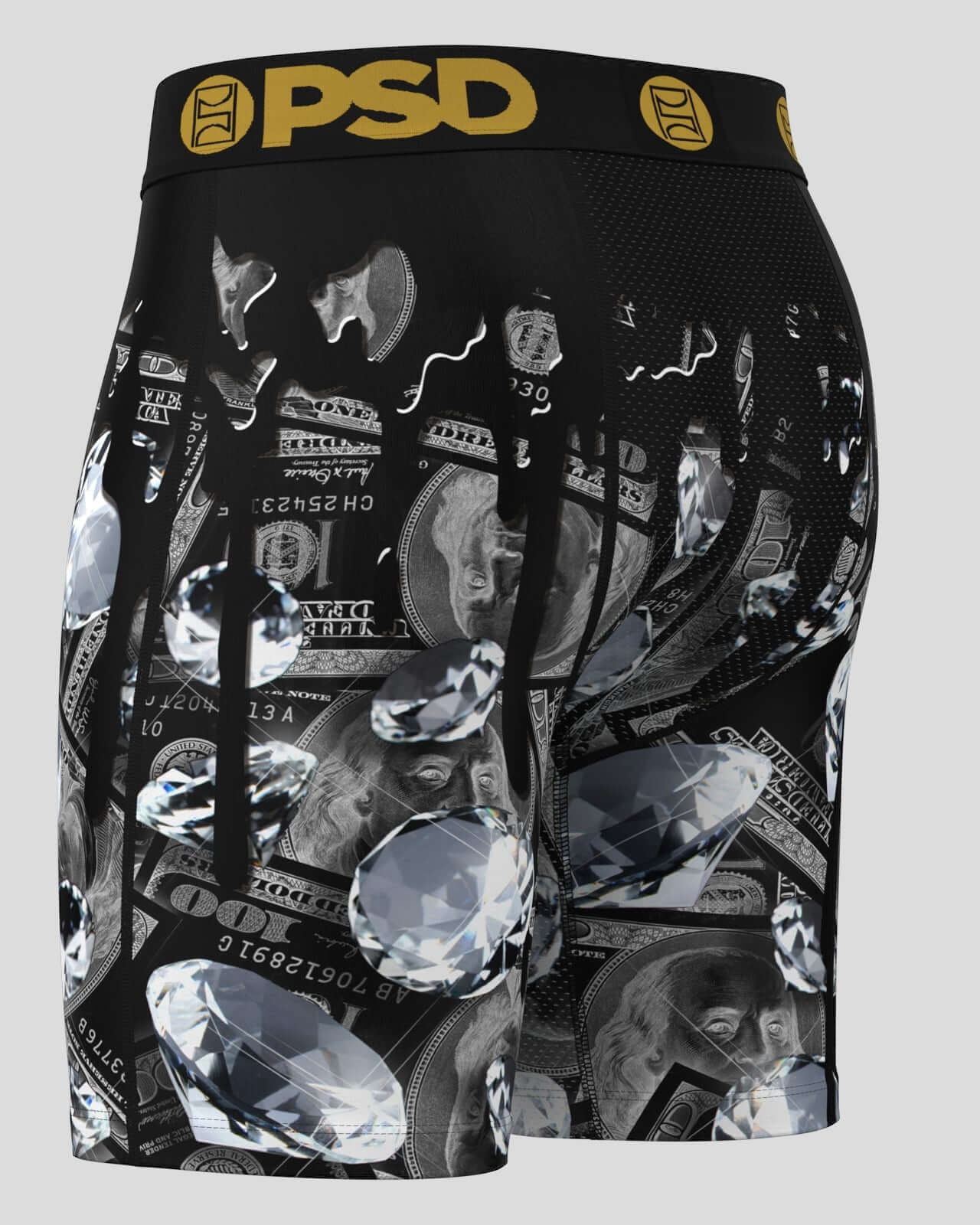 PSD Underwear Warface Black Diamond 7" Boxer Briefs