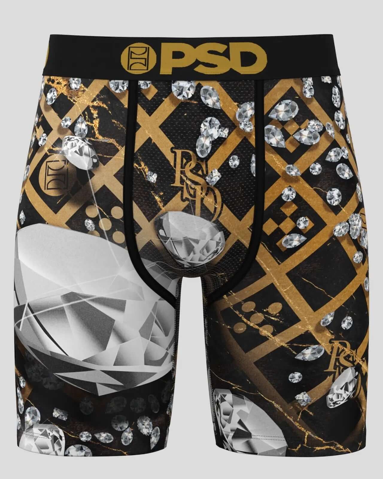 PSD Sports Underwear Deluxe, Standard Length 7" Boxer Briefs