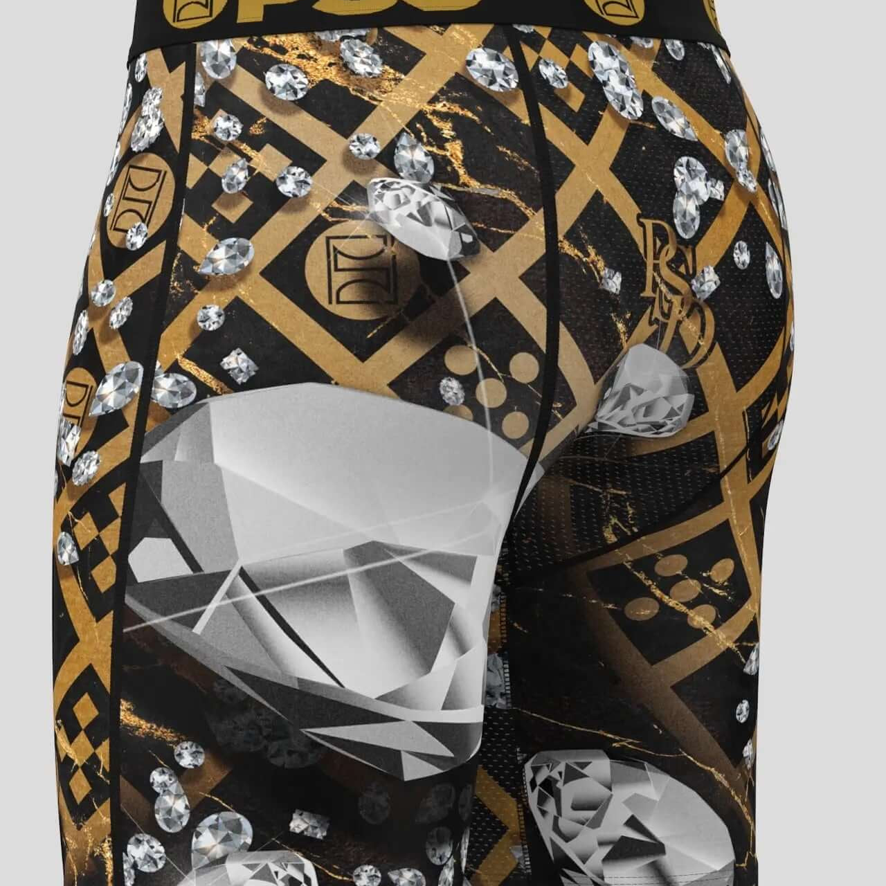PSD Sports Underwear Deluxe, Standard Length 7" Boxer Briefs